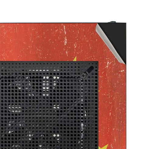 Chinese Flag Distressed NZXT H510 Compact ATX Mid-Tower Case Skin